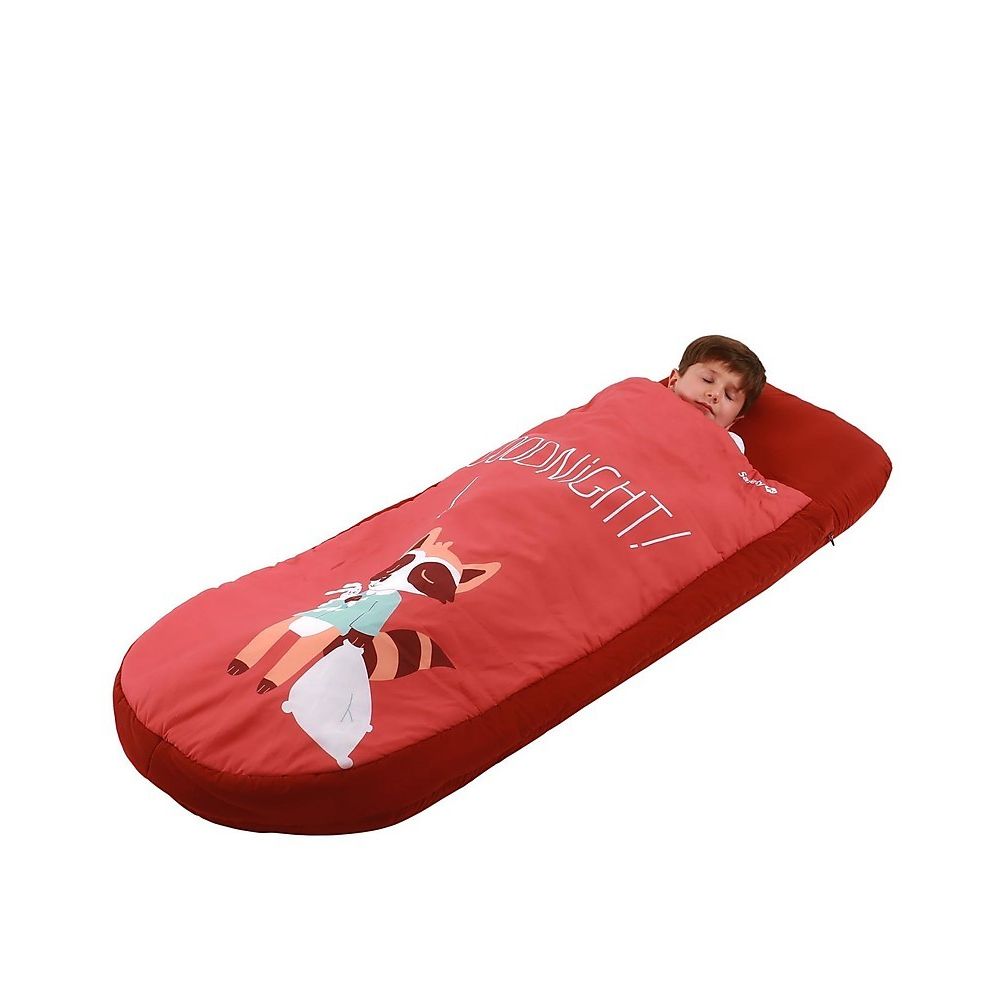Lit appoint gonflable avec matelas gonflable Go Dodo rouge Safety First  Produits