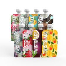 Pack de 8 gourdes réutilisable Squeeze 220 ml Twistshake  Produits