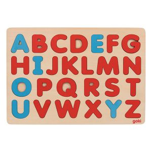 Alphabet puzzle méthode montessori Goki  Produits