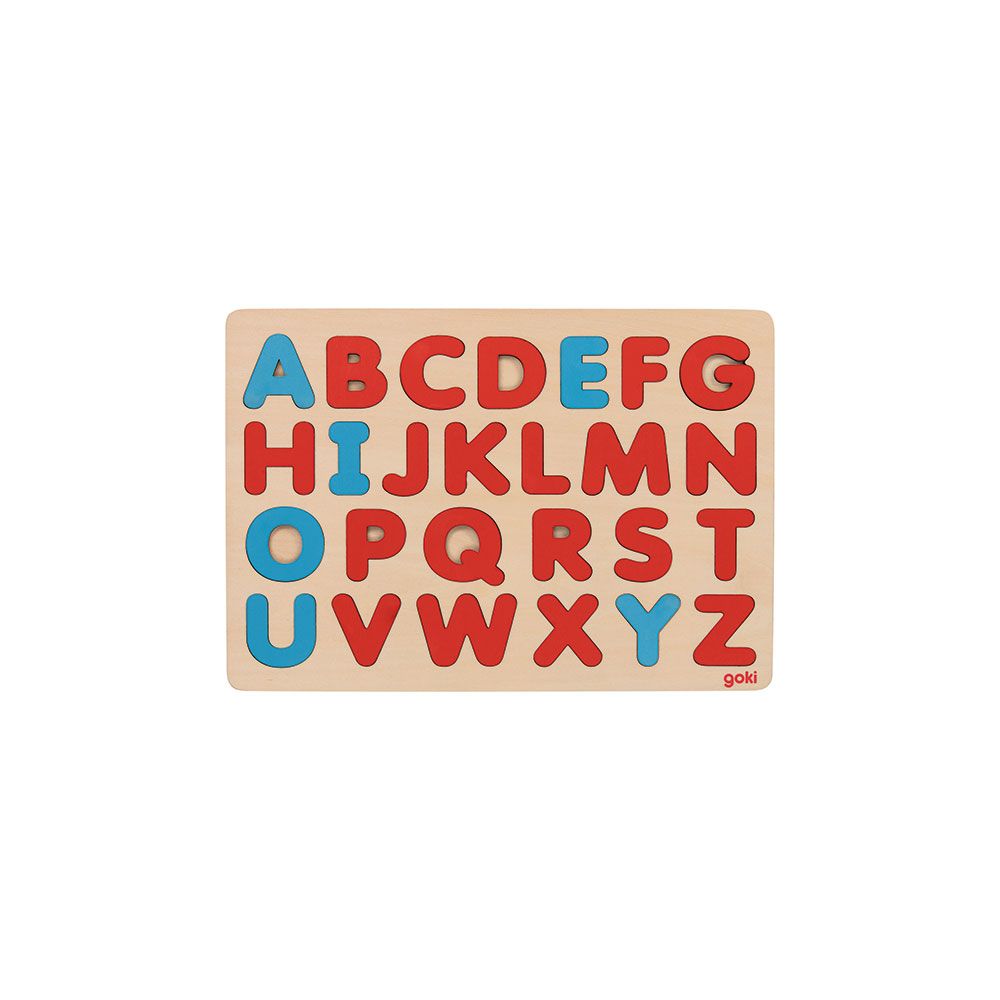 Alphabet puzzle méthode montessori Goki  Produits