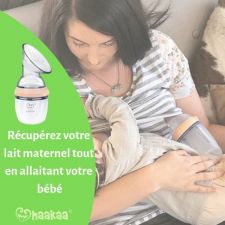 Pack Haakaa Generation 3 Recueil-Lait + Biberon 160ml  Produits