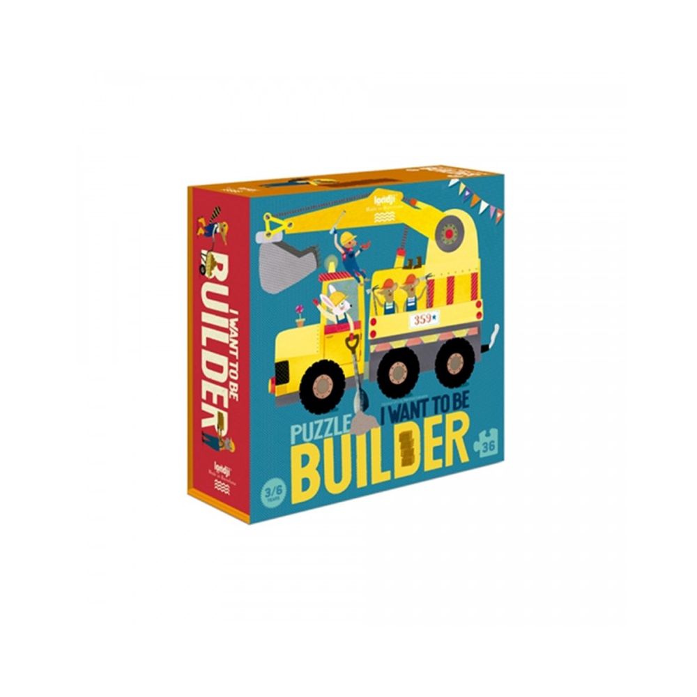 Puzzle I want to be builder Londji  Produits