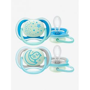 Lot de 2 sucettes 6-18 mois phosphorescentes Ultra Air Night Philips AVENT  Produits