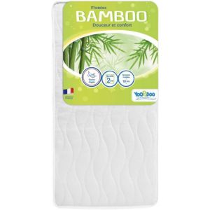 Matelas bébé Bamboo 60x120x10cm Yoopidoo  Produits