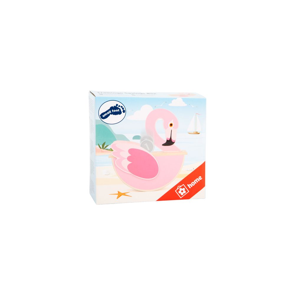 Tirelire flamant rose Legler  Produits