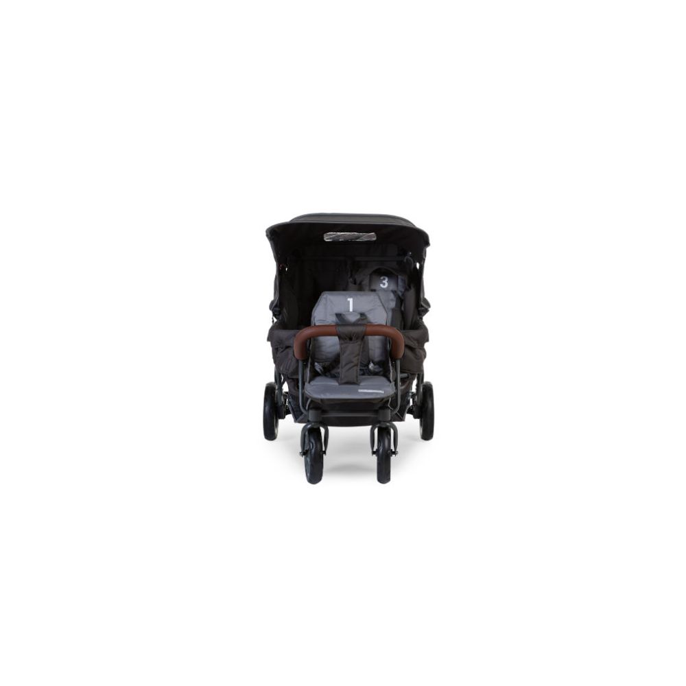 Poussette triple 3 places anthracite Childhome  Produits