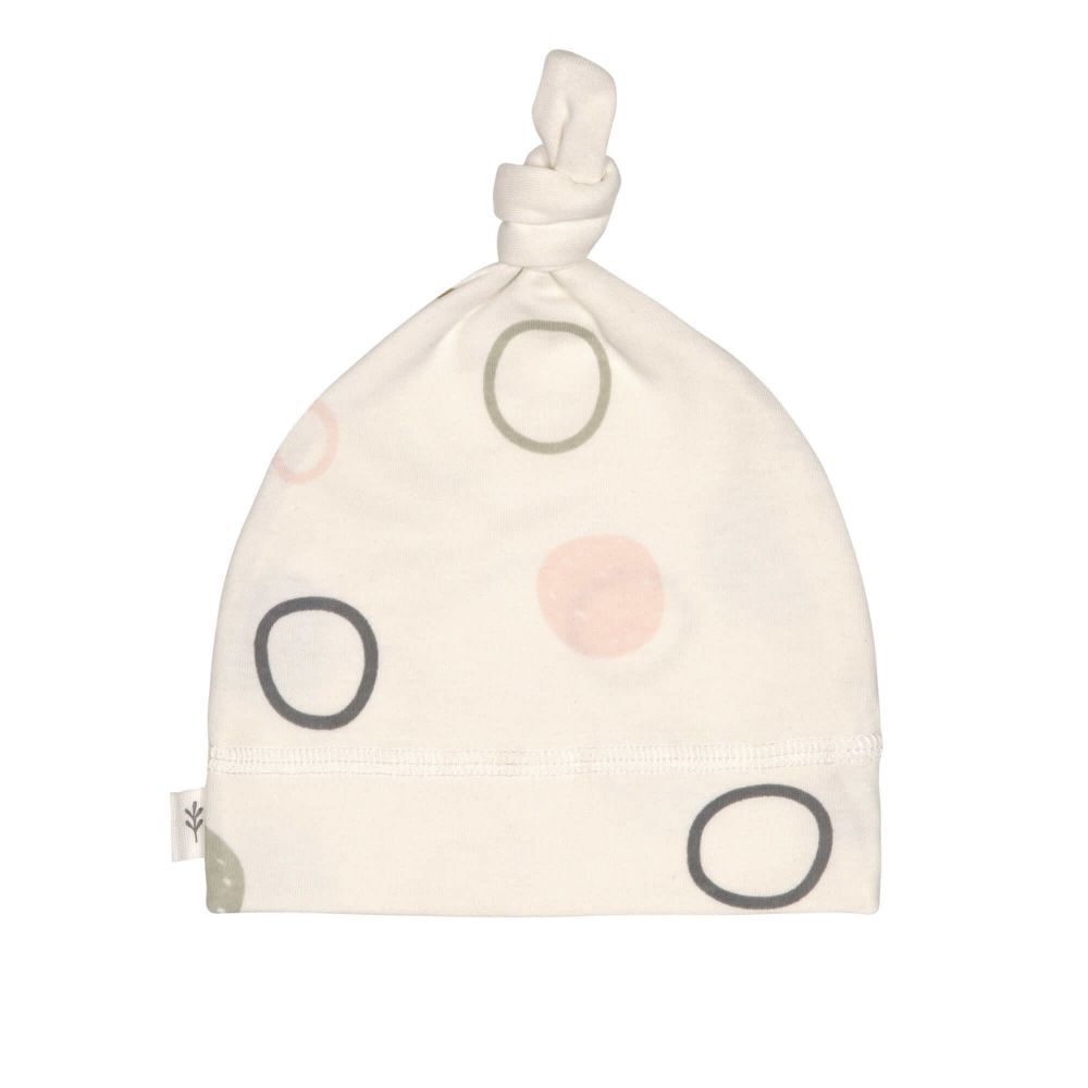 Bonnet Bébé 7-12 mois GOTS cercles écru  Produits