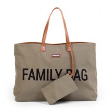 Sac à langer FAMILY BAG toile Kaki Childhome  Produits