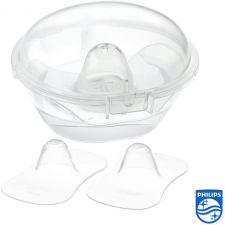 Protège mamelons en silicone x 2 Transparent Standard Philips AVENT  Produits