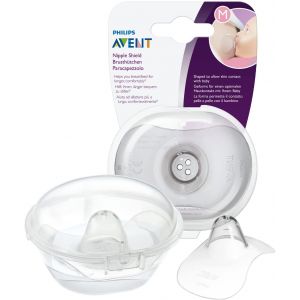 Protège mamelons en silicone x 2 Transparent Standard Philips AVENT  Produits