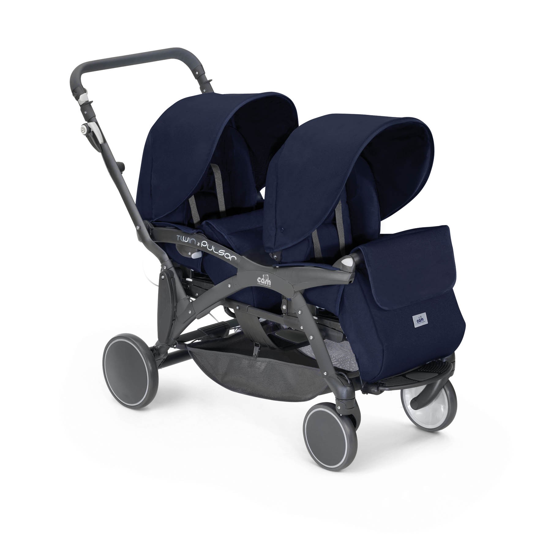 poussette double cam twin pulsar