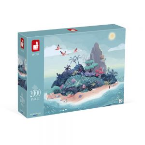 Puzzle L’île mystérieuse 2000 pièces Janod  Produits