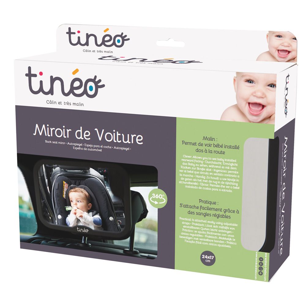 Vente en ligne pour bébé  Miroir de voiture Tinéo à la Réunion