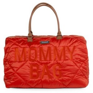 Sac à langer Mommy Bag matelassé rouge Childhome  Produits
