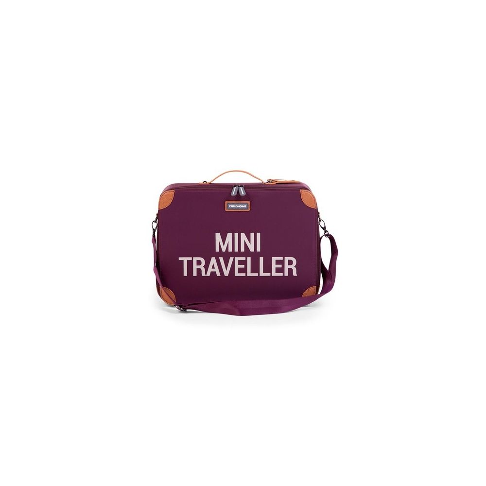 Valise Enfant Mini Traveller Aubergine - Childhome  Produits