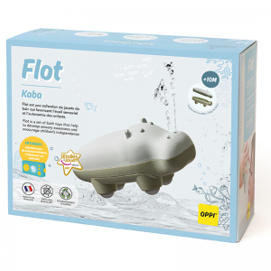 Jouet de bain - Kaba l'hippo - Gamme Flot - Oppi  Produits