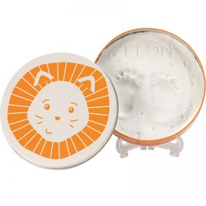 Boîte d'empreintes Magic box lion ronde Baby Art  Produits