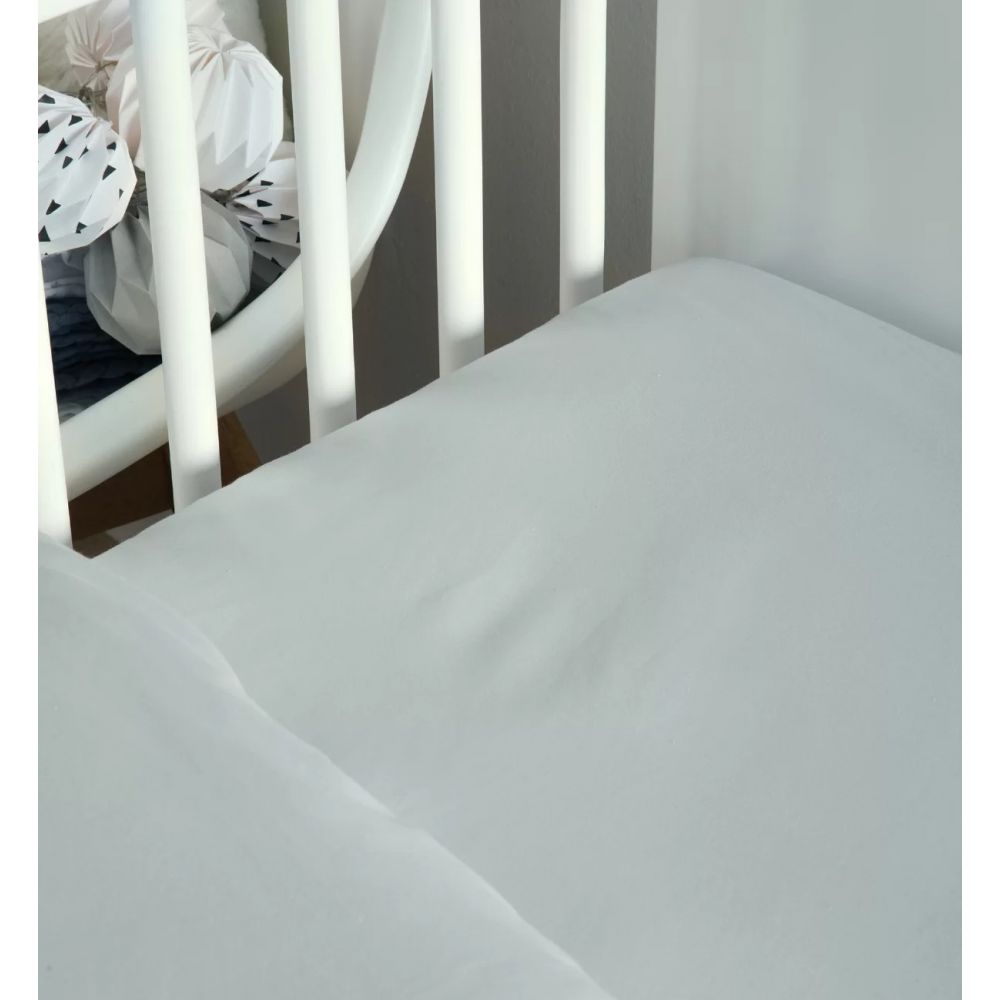 Drap Housse en Coton Bio pour lit Bébé - 140 x 70 cm - Kadolis