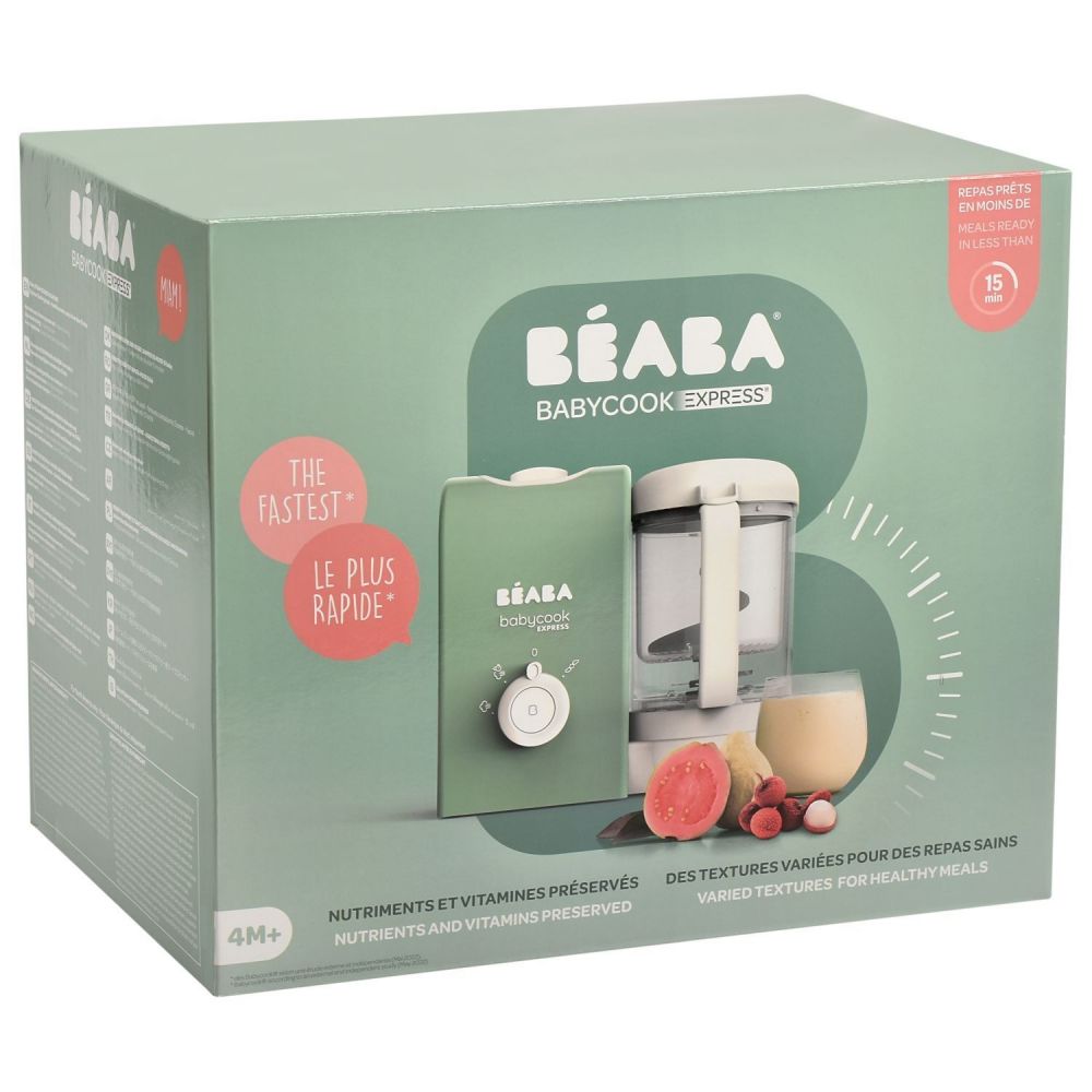 Robot cuiseur Babycook Express Sage Green Beaba  Produits