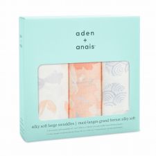 Lot de 3 langes bambou Silky Soft Koi Pond - Aden Anais  Produits