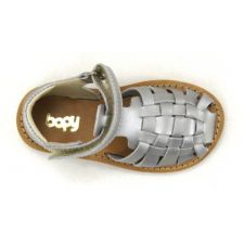 Sandale Fille cuir argent Rosa - Bopy  Produits