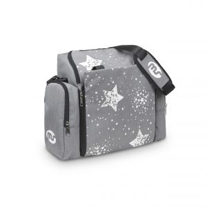 Sac à langer - sac à dos rehausseur gris Stars  Produits