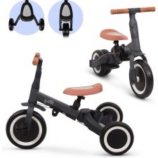 Vélo enfant 4 en 1 avec barre de poussée Gio gris Billy  Produits