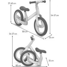 Billy Draisienne Pliable 2 - 5 Ans Camini Gris  Produits