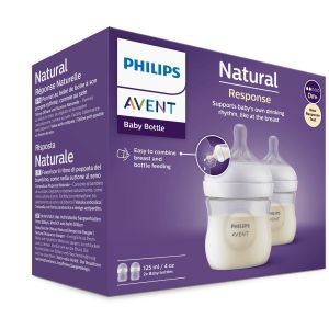 Biberon Natural Response 3.0 125 ml lot de 2 - Avent Philips  Produits