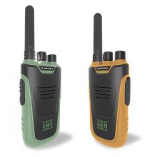 Talkie walkie avec batterie orange et vert - Kidywolf  Produits