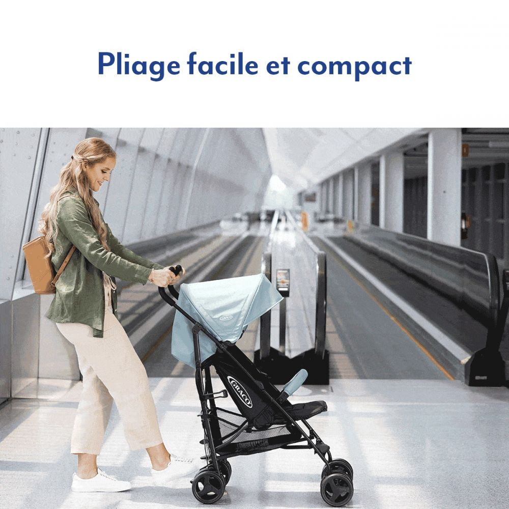 Vente en ligne pour bébé  Poussette canne compacte TraveLite - Gra