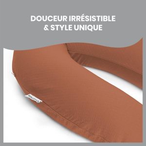 Coussin de maternité Doomoo Tetra Terracotta - Babymoov  Produits