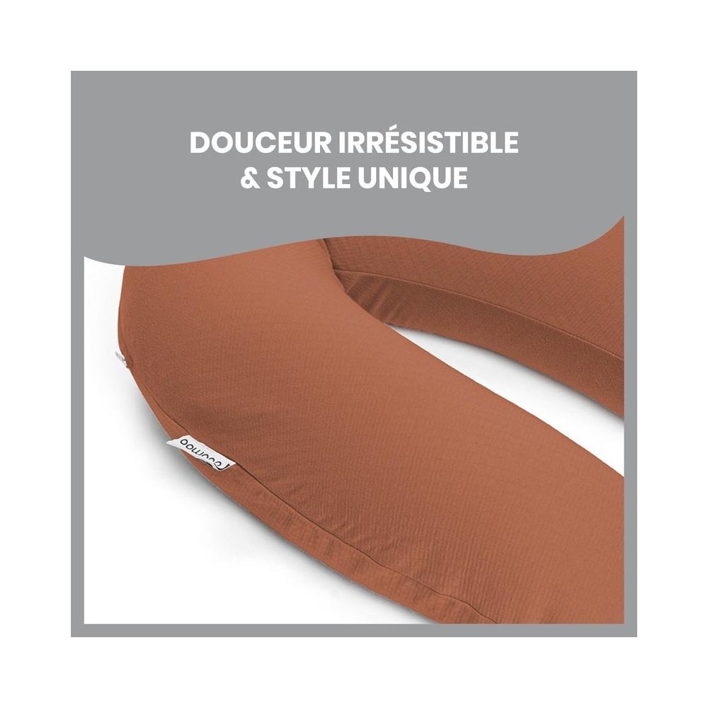 Coussin de maternité Doomoo Tetra Terracotta - Babymoov  Produits