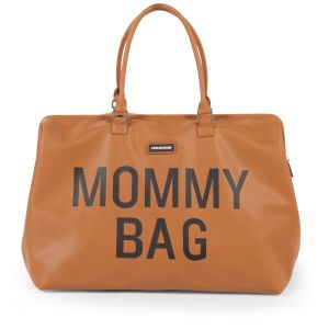 Sac à langer Mommy Bag similicuir brun - Childhome  Produits