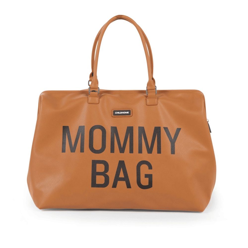 Sac à langer Mommy Bag similicuir brun - Childhome  Produits