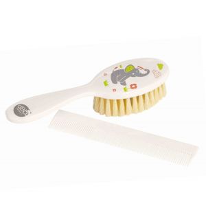 Brosse et peigne plastique elephant - Remond  Produits