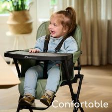 Chaise haute bébé Lily mineral green - Bébé Confort  Produits