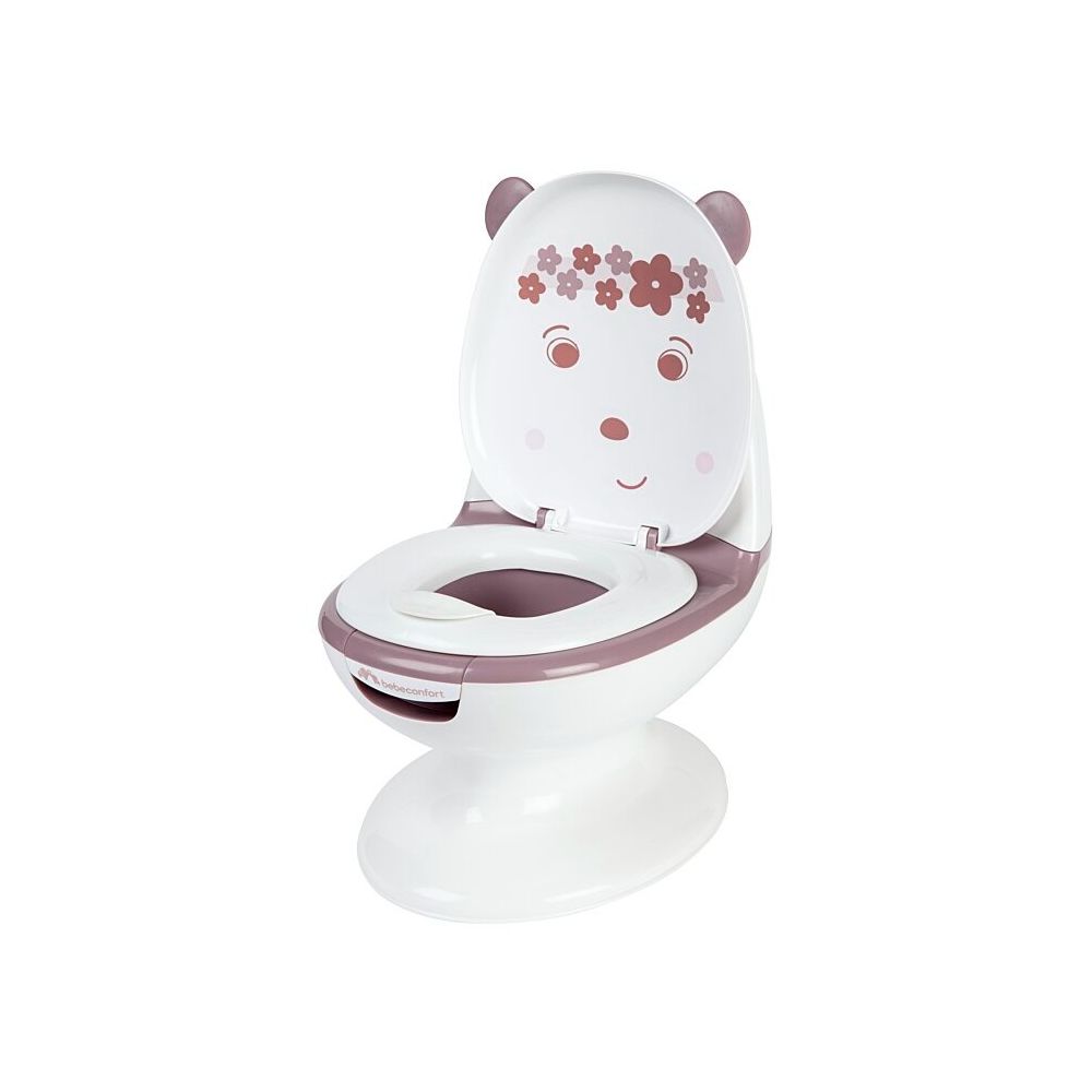 Mini pot toilette Oursonne Blanc et rose - Bébé Confort  Produits