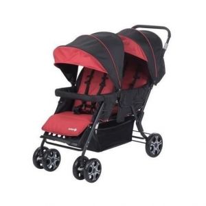 Poussette double/tandem rouge Teamy Safety First  Produits