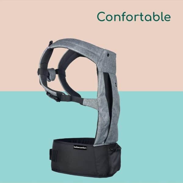 Porte bébé physiologique gris Physionest Bébé Confort Produits