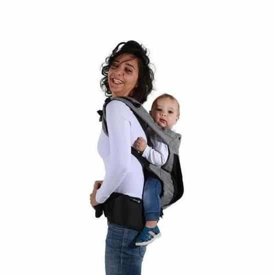 Porte bébé physiologique gris Physionest Bébé Confort Produits