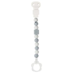 Attache sucette gris-blanc Nattou Produits