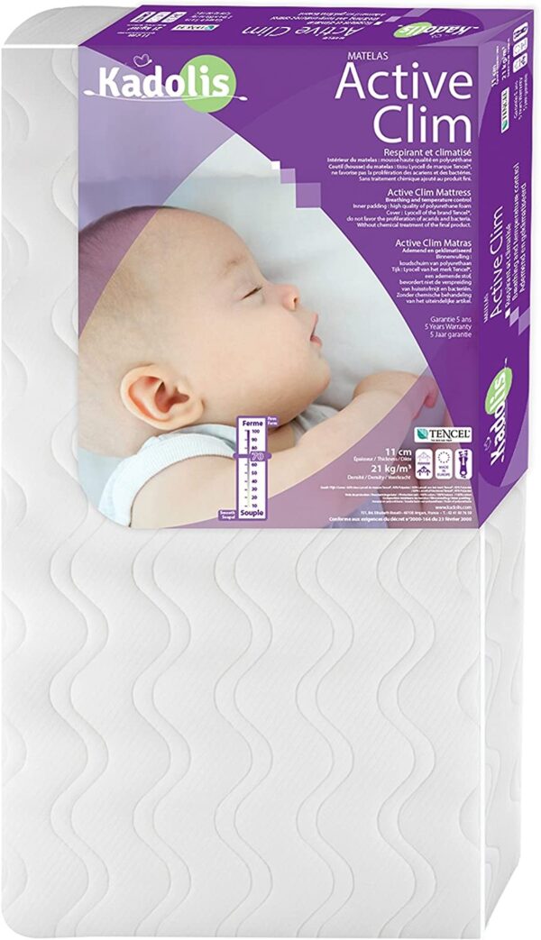 Matelas Tencel active clim 70x140 Kadolis Produits