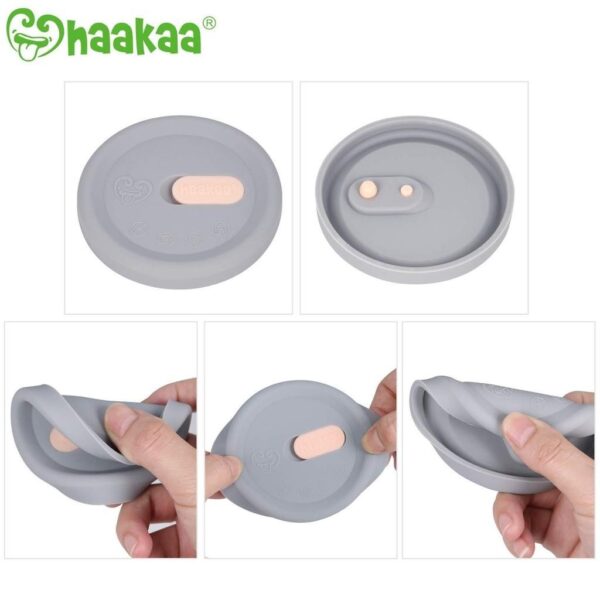 Capuchon silicone gris pour recueil Lait Haakaa Produits