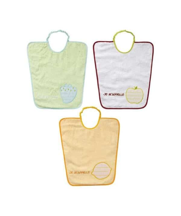 Bavoir babycalin Maternelle je m'appelle (unité) Produits