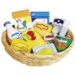 Corbeille de produits alimentaires et d'entretien Goki Produits