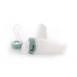 Cuillère distributrice en silicone mauve Bo jungle Produits