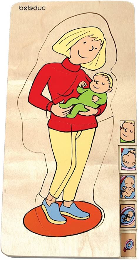 Puzzle à superposition en bois Maman Beleduc Produits