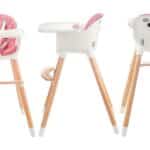 chaise haute 2 en 1 Sienna rose Kinderkraft Produits