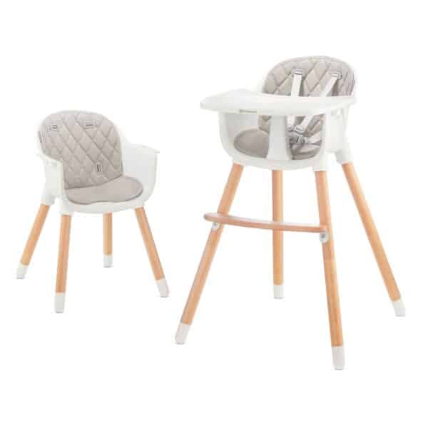 chaise haute 2 en 1 Sienna rose Kinderkraft Produits